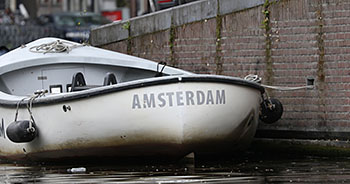 Die Hafenstadt Amsterdamm